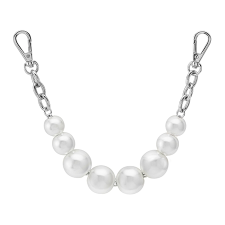 Pearl Chain strap (Silver)
