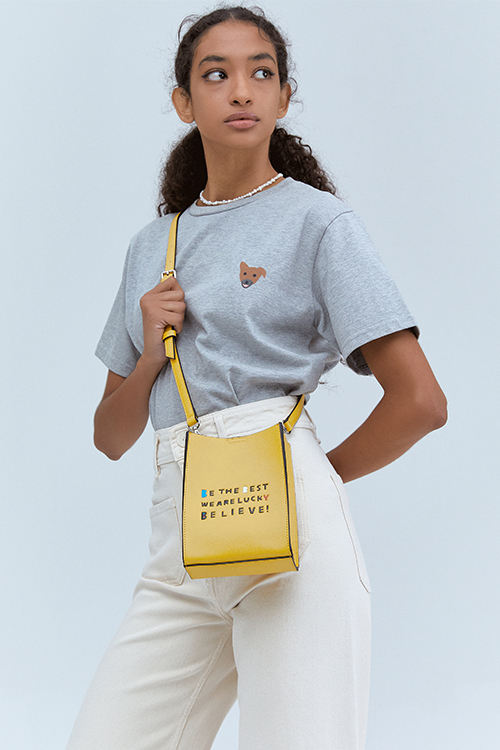 [BBYB X 권신홍] MARCE Unisex Mini Square Bag (Maple Yellow)